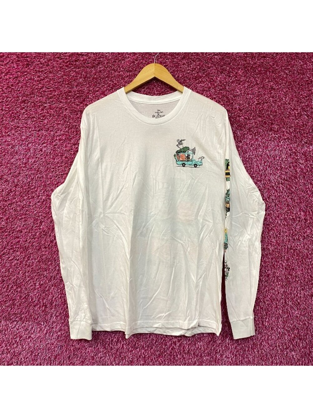Tim Burton The Nightmare Before Christmas Highway To Halloween Long Sleeve Large